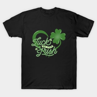 Luck of the Irish. Happy St. Patrick's Day! Celebrate with lucky cloves and lots of joy. T-Shirt